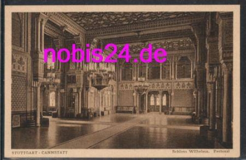 Cannstatt Stuttgart Schloss Saal *ca.1910