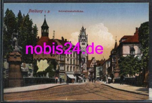 Freiburg Schwabentorbrücke *ca.1910