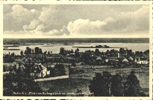 03185 Peitz from the fortress tower to the carp ponds o July 26, 1937