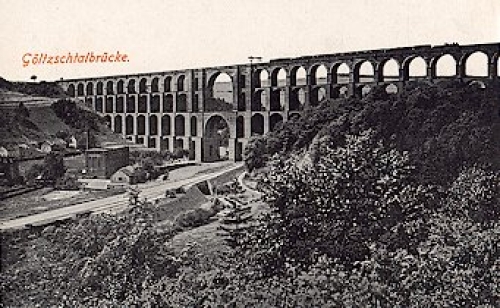 08523 Plauen Goeltzschtalbruecke gebr. 1923