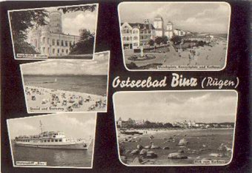 18609 Binz Motorschiff Binz o 18.7.1965