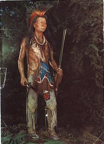 Indian Museum Radebeul Karl May Komantschen-Krieger Indian * approx. 1980