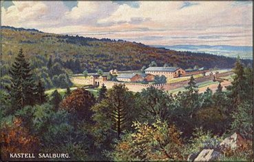 61352 Kastell Saalburg Wiro artist card o June 12, 1929