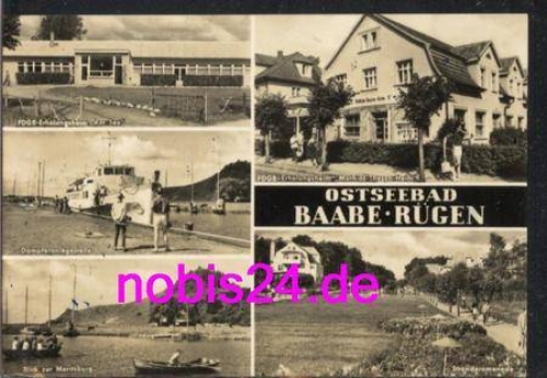 18586 Baabe Erholungsheime Dampfer o 11.7.1969