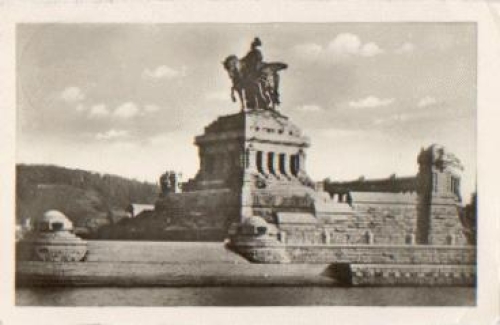 Koblenz Kaiser-Wilhelm-Denkmal o 26.11.1949