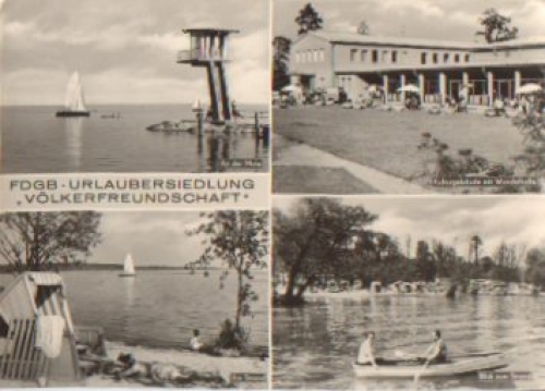 17192 Klink FDGB holiday resort "Friendship of Nations" o 28.6.1974