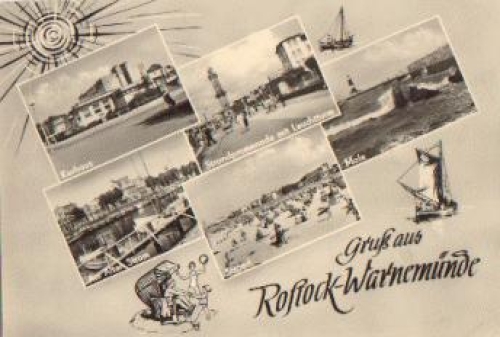 Warnemunde postcard o May 21, 1965