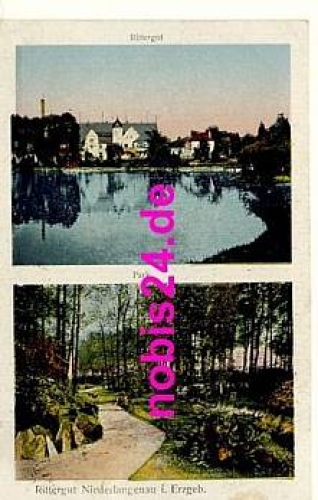09636 Niederlangenau Rittergut Park o 28.6.1924