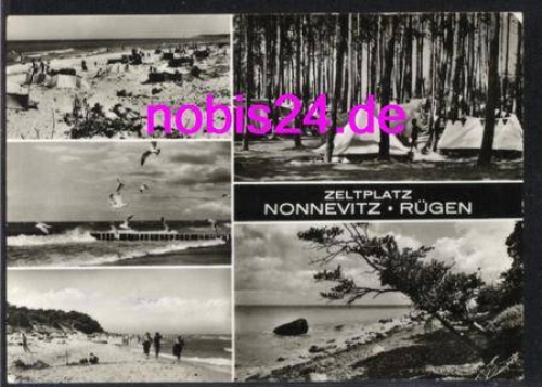 Nonnevitz Rügen Camping tents around 1980