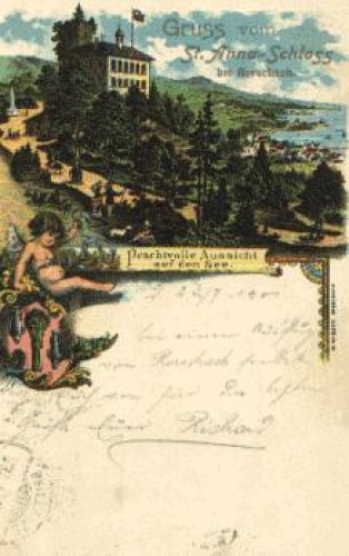 St.Anna-Schloss bei Rorschach Litho o 23.7.1901