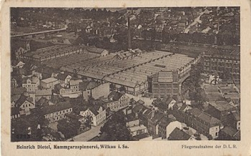 08112 Wilkau, Heinrich Dietel, worsted spinning mill o December 27, 1942