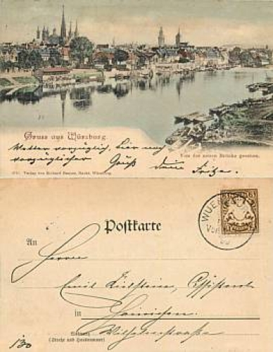 Wuerzburg o 1.12.1899