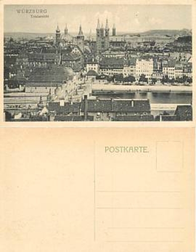 Würzburg Ansichtskarte *ca. 1910