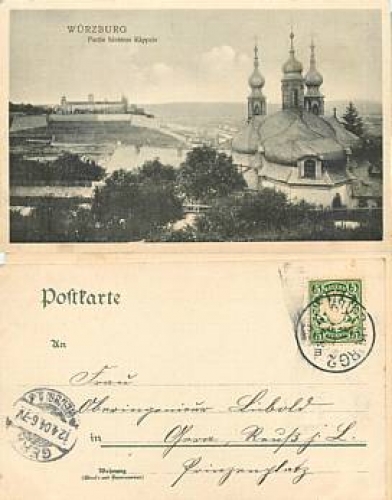Wuerzburg hinter Kaeppele  *ca.1910