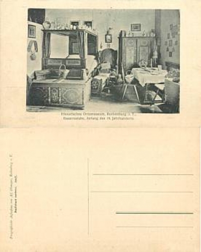 91541 Rothenburg Tauber Bauernstube *ca.1907
