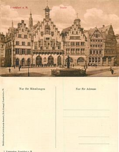 Frankfurt Main Roemer *ca.1910