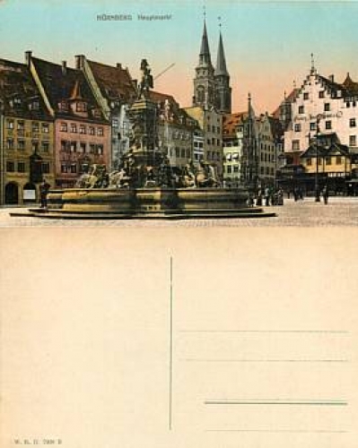 Nuremberg Main Market *ca.1910