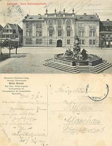 Bayreuth government building o 1911