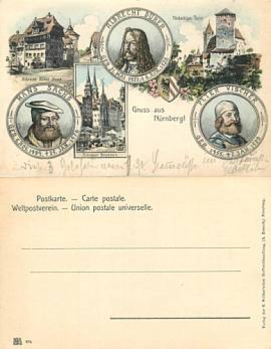 Nuremberg Litho *approx. 1900