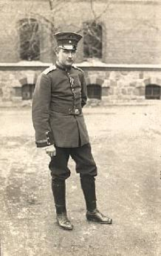 German soldier in uniform WWI. br. 1916