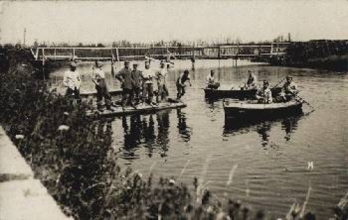 1st WW Pioneers real photo approx. 1915