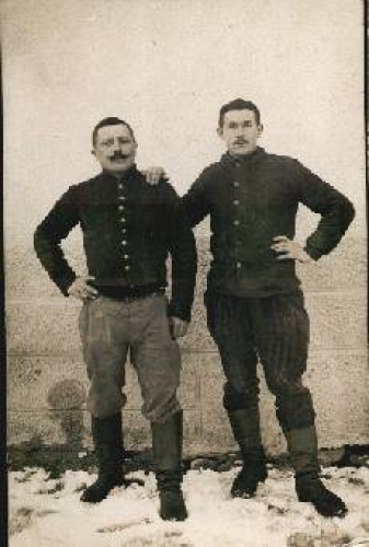 German soldiers WW1. real photo *approx. 1915