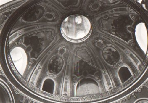 Dresden Frauenkirche Interior view of the dome *ca. 1970