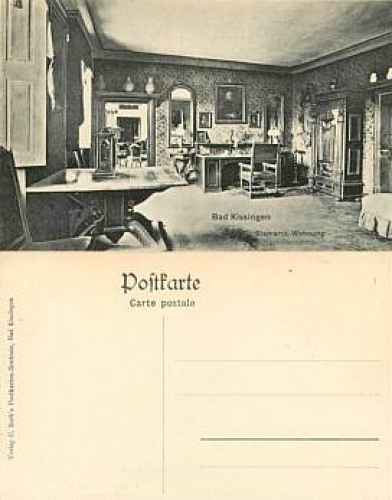 Bad Kissingen Bismarck apartment * around 1910