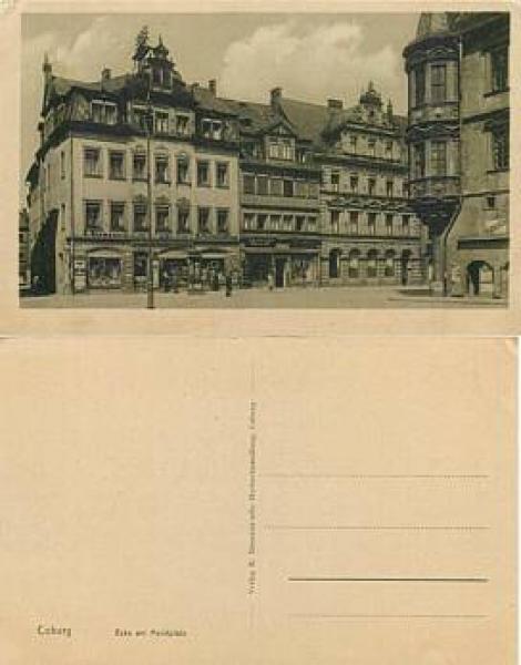 Coburg Marktplatz  *ca.1920