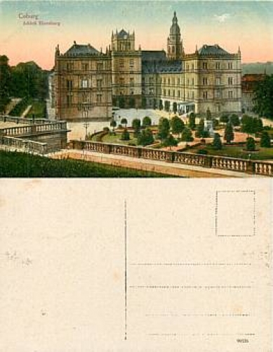 Coburg Schloss Ehrenburg  *ca.1917