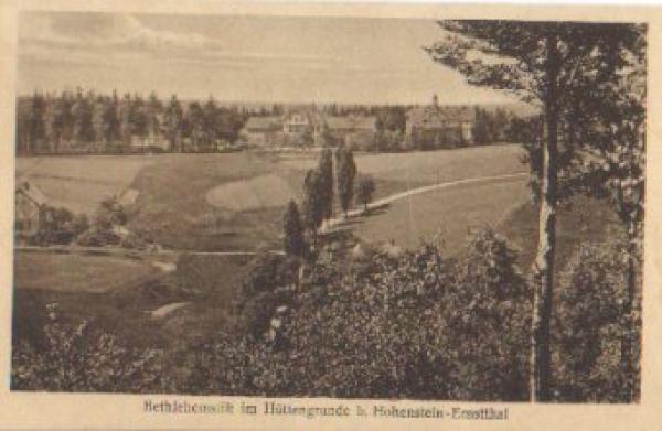 09337 Höhenstein-Ernstthal Bethlehemstift im Huttengrunde * ca. 1925