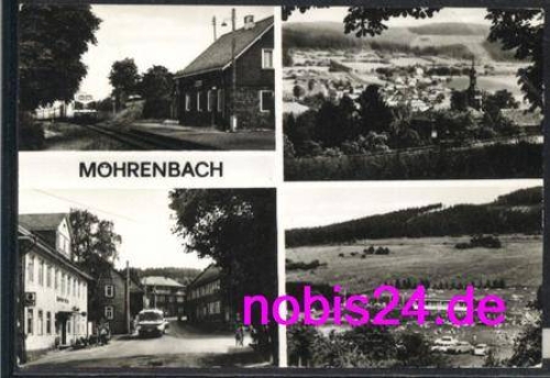 98708 Moehrenbach Bahnhof Schwimmbad o 14.9.1984