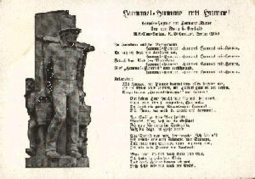 Hamburger  Wasserträger Hummel-Hummel mit Humor *ca. 1930