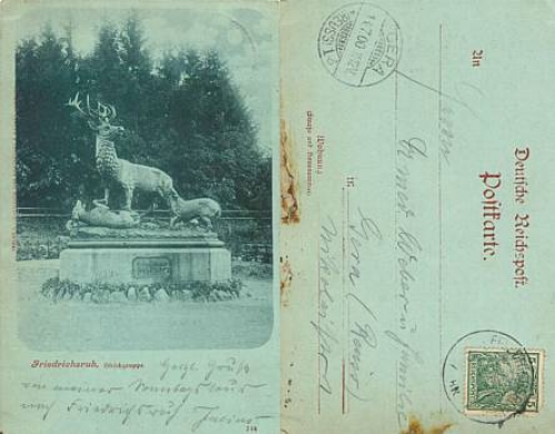 21521 Friedrichsruh Moonlight card 244 o July 15, 1900