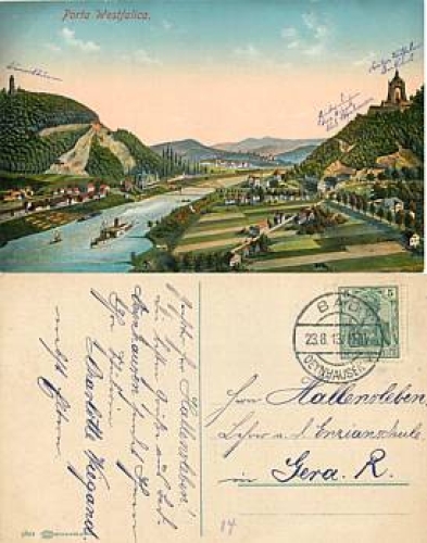 32457 Porta Westfalica o 23.8.1913