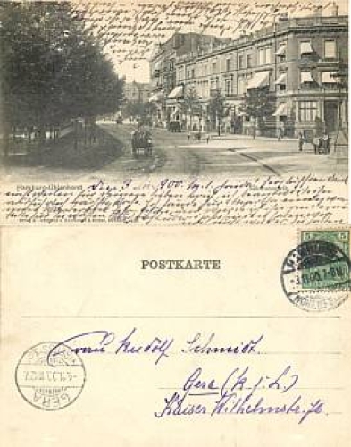 Uhlenhorst Hamburg Schwanenwik o 3.1.1900