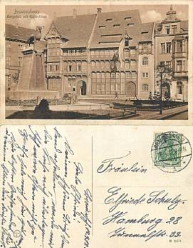 Braunschweig Burgplatz o 18..4.1912