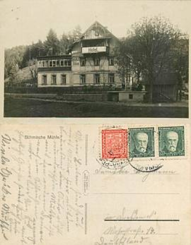 Behind Daubitz  Bohemian Mill Hotel o circa 1930