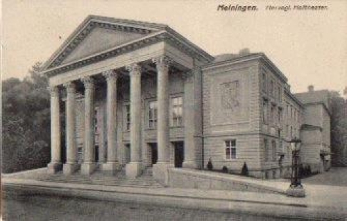 98617 Meiningen Herzogliches Hoftheater o 27.7.1918