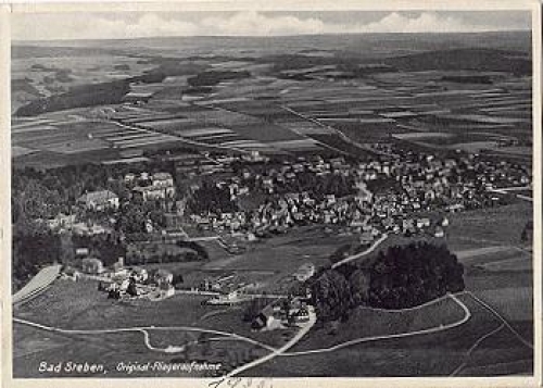 95138 Bad Steben Luftaufnahme  *ca.1940