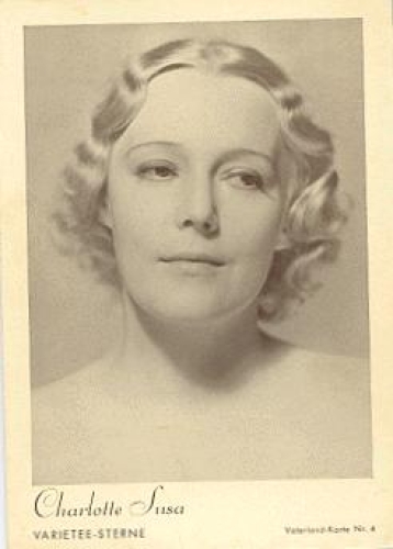 Susa Charlotte  Variete-Star  Karte Nr. 4  ca.1940