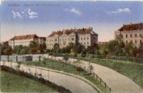 Zwickau barracks of the 133rd regiment 4.6.1917