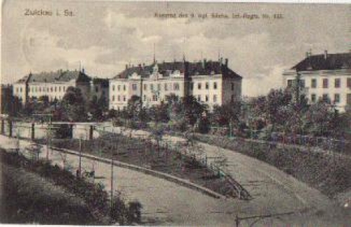 Zwickau barracks of the 9th Saxon Infantry Regiment. No. 133 o 14.6.1915