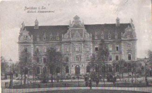 Zwickau Hauptpostamt o 28.6.1917