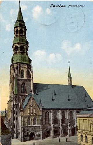 Zwickau Marienkirche o 14.8.1913