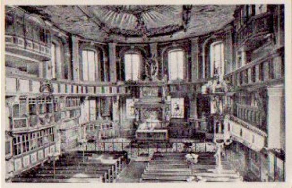08340 Schwarzenberg, St. Georgenkirche o ca. 1955