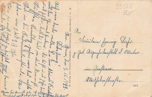 Ober Ohmen School o November 9, 1922