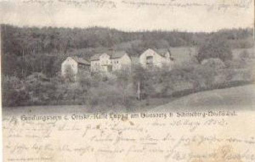 08289 Schneeberg-Neustädtel Genesungsheim der Ortskrankenkasse Leipzig o 21.8.1902