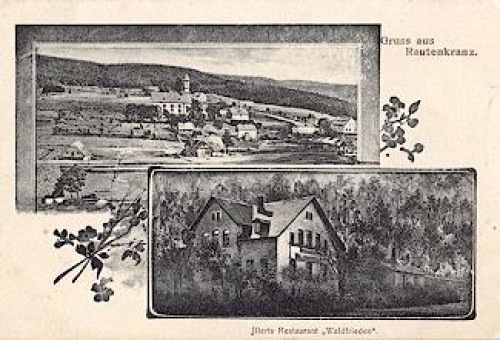 08262 Rautenkranz Illerts Restaurant Waldfrieden o 26.8.1910