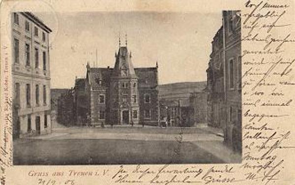 08233 Treuen Postplatz o 21.9.1906